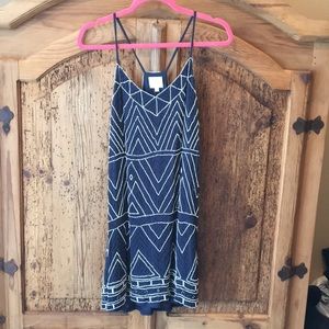 Parker racer-back little beaded dress